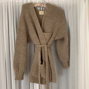 First Rite 100% alpaca sweater